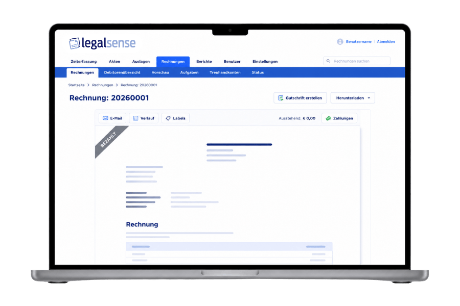 MU Billing 2.0 DE