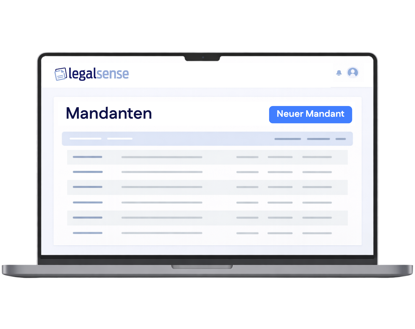 Mockup Matter Management DE